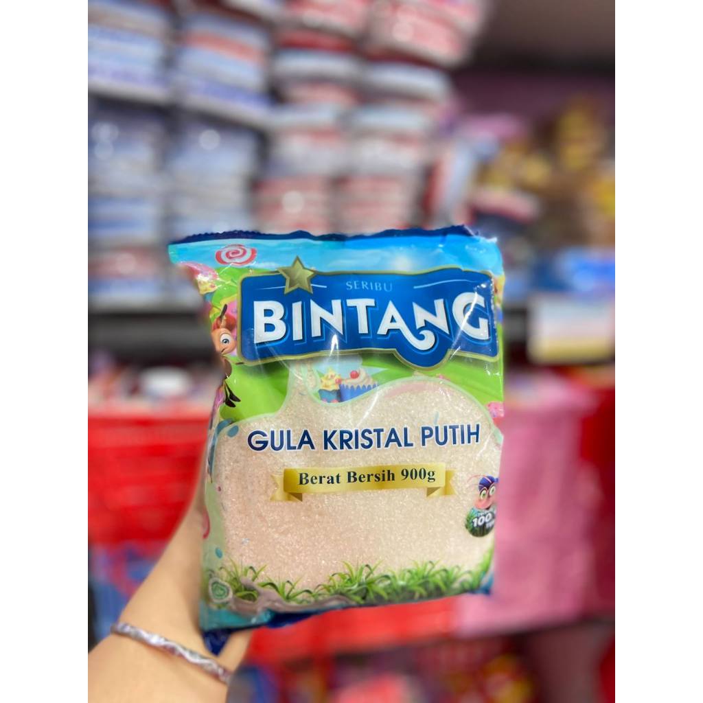 

GULA BINTANG 900gr / GULA PASIR KRISTAL PUTIH