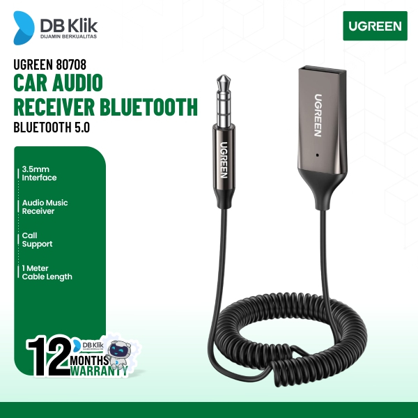 Car Audio Receiver Bluetooth UGreen Bluetooth 5.0 (70601)