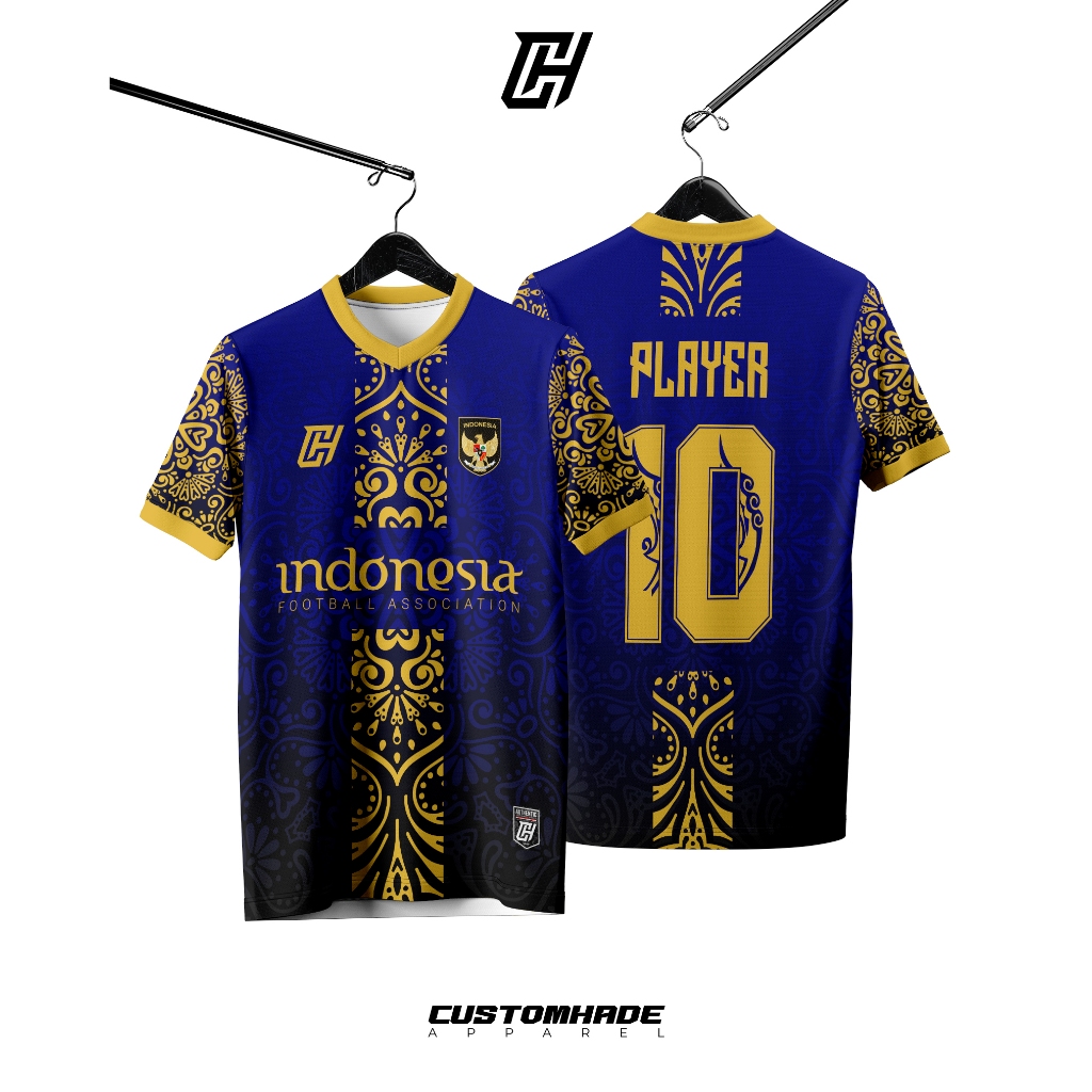 CH Baju Futsal Motif Batik Custom Full Printing