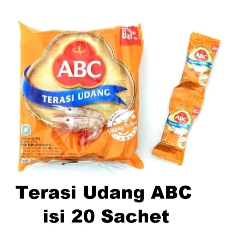 

ABC terasi udang isi 20