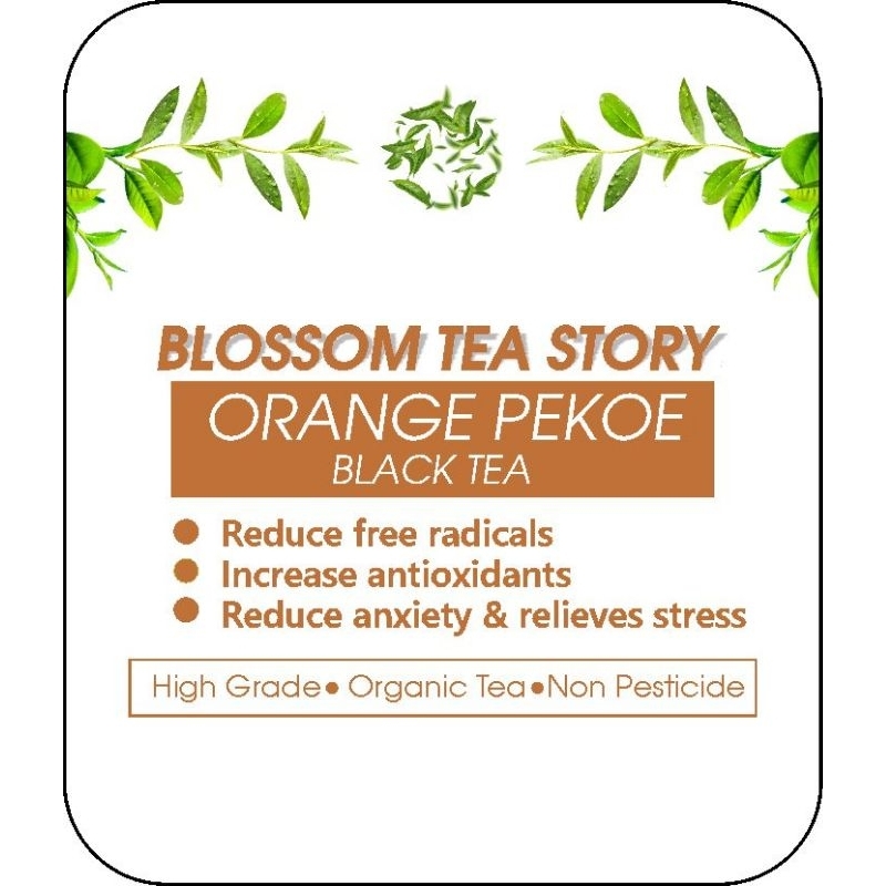 

orange pekoe tea / teh bunga