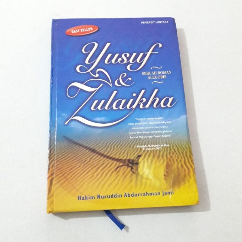 ORIGINAL BUKU YUSUF & ZULAIKHA - Hakim Nuruddin Abdurrahman Jami