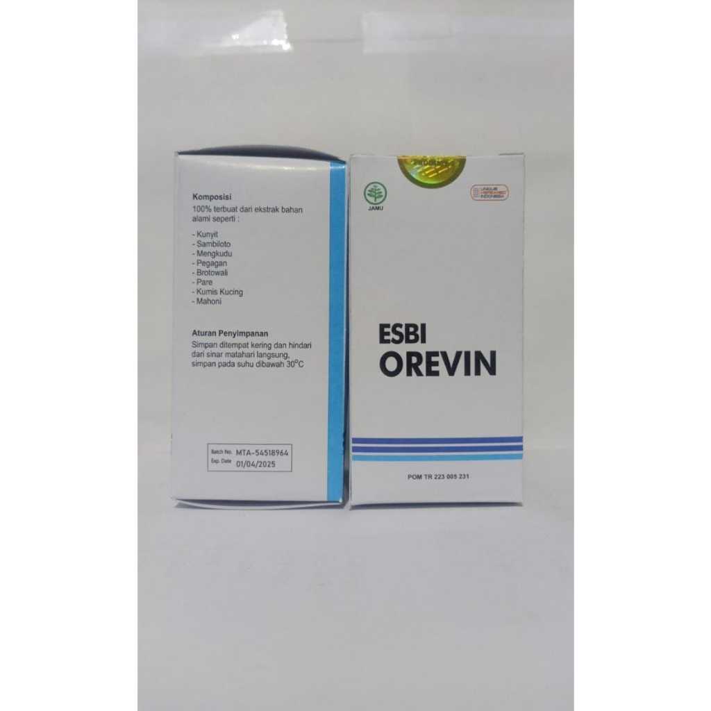 Esbi Orevin Original Obat Herbal Diabetes Gula Darah Tinggi Kencing Manis Ampuh