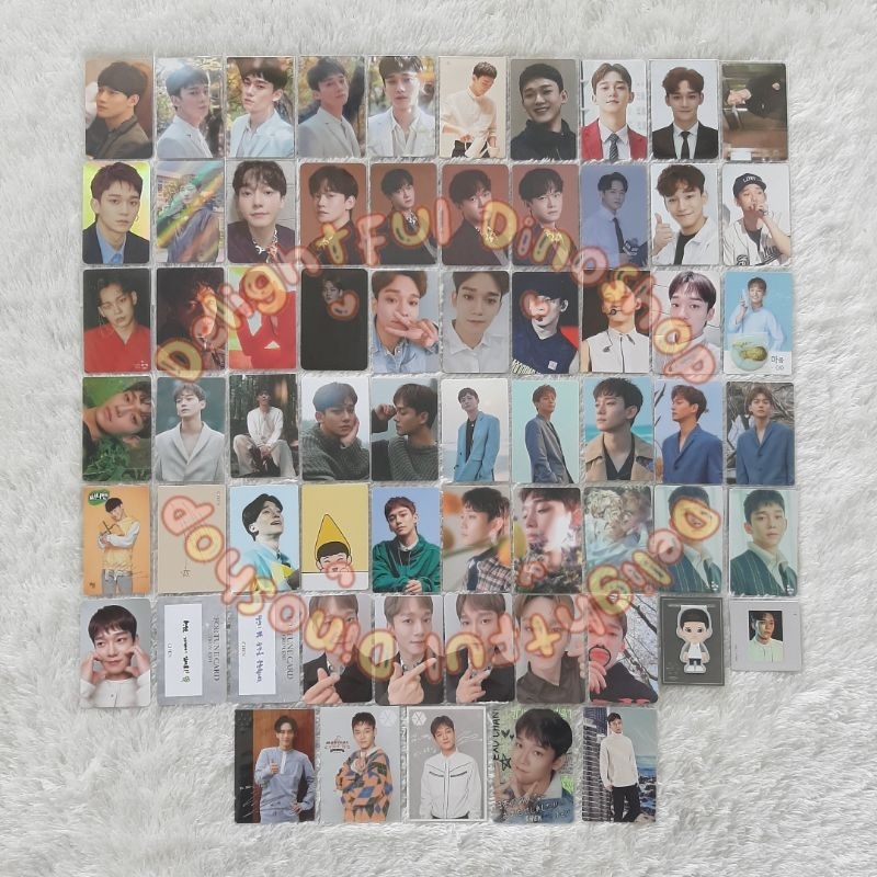 (READY STOCK) EXO CHEN KIM JONGDAE OFFICIAL PHOTOCARD NON ALBUM DEAR APRIL HEY MAMA LOTTO BLOOMING D