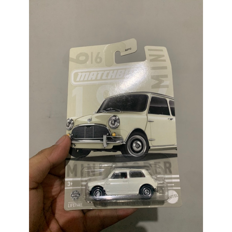 mini cooper matchbox 2024 putih