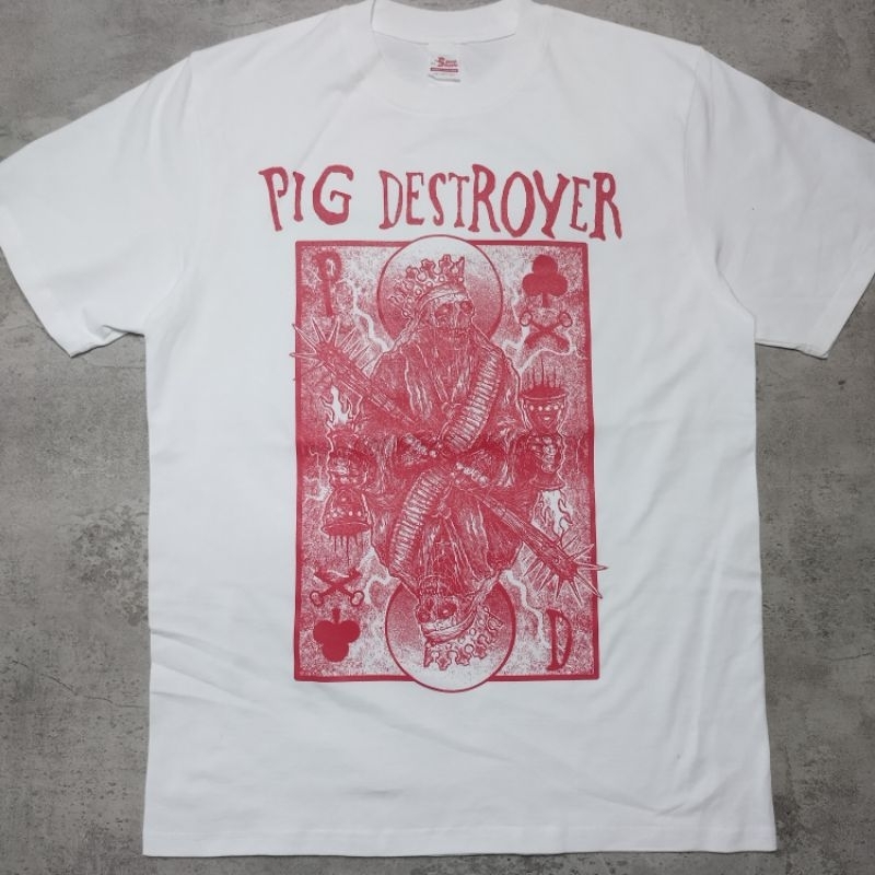 PIG DESTROYER tag stitch supply heavy cotton 16s