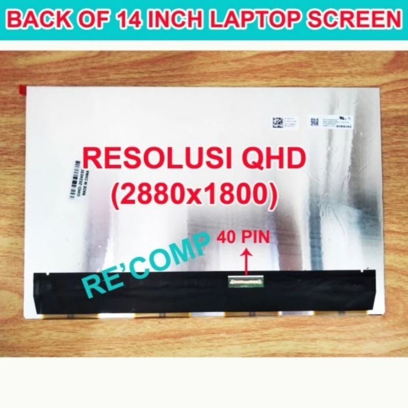 LAYAR LED LCD lcd asus vivobook pro 14X A1403Z A1402ZA 14 INCH OLED