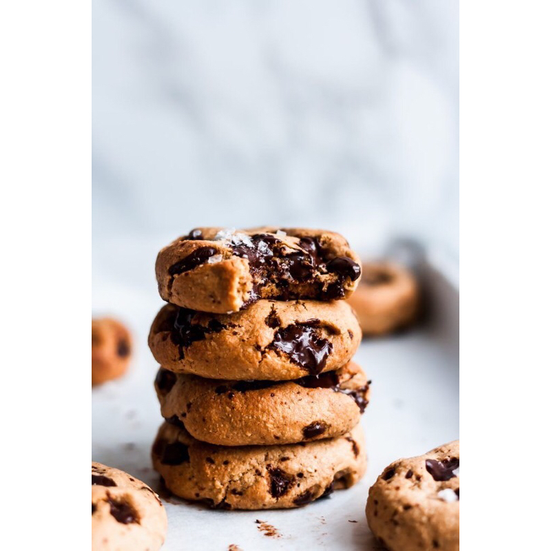 

Double chocolate soft cookies