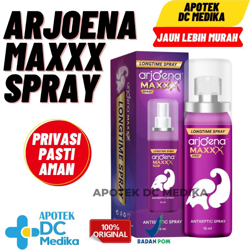 ARJOENA MAXXX SPRAY / 15 ML / MAXX / TAHAN LAMA / SUPER MAGIC