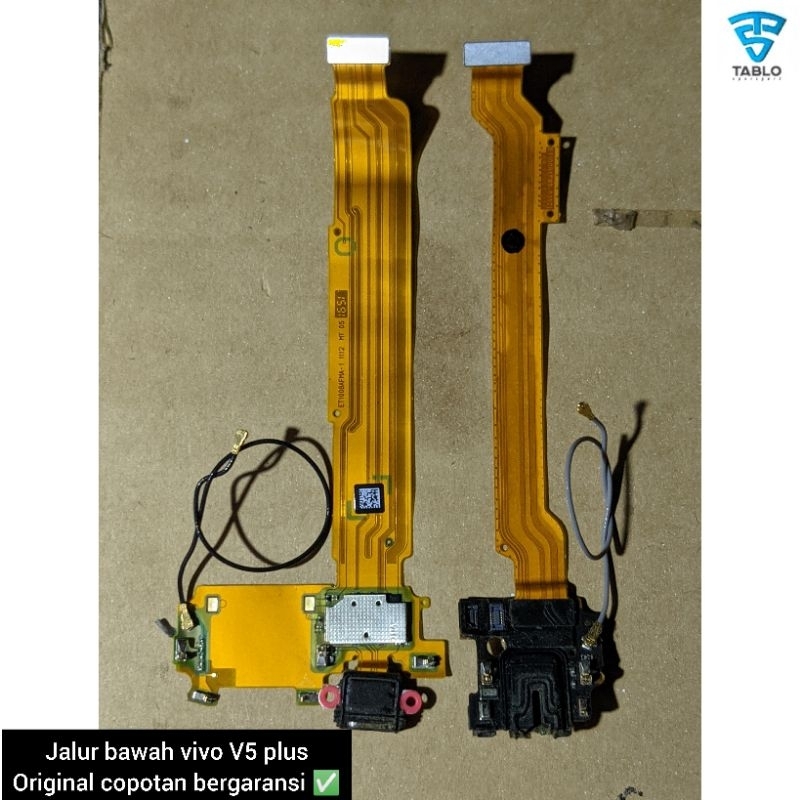 fleksibel cas bawah dan lcd Vivo V5 plus original copotan bergaransi ✅