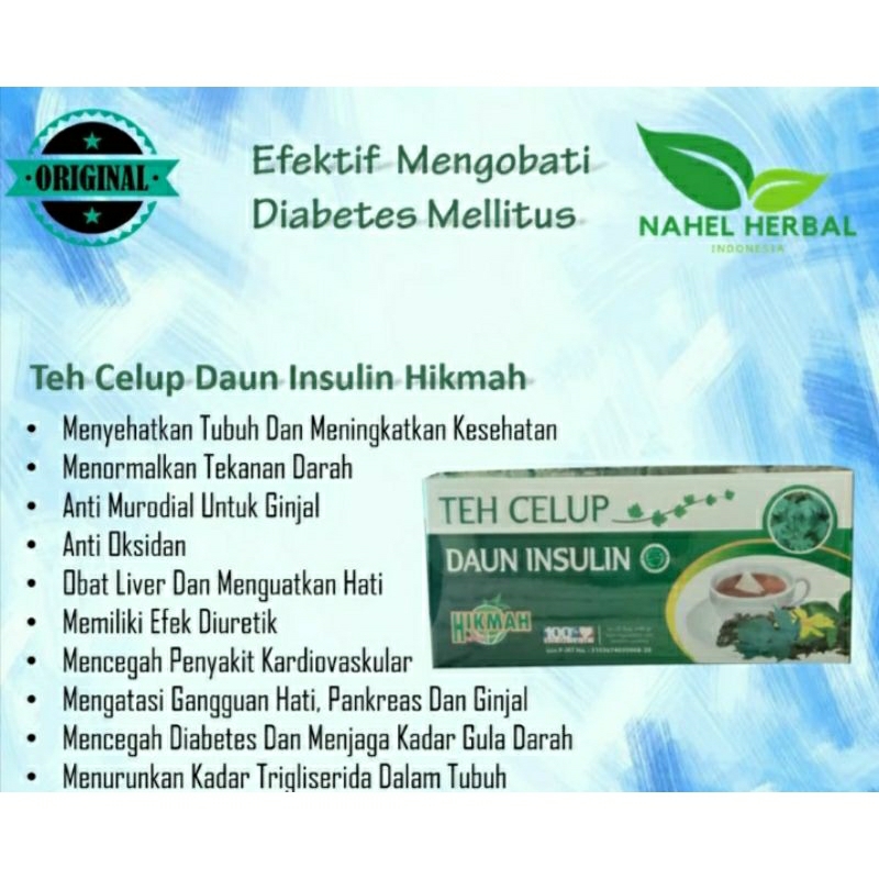 

TEH HERBAL DAUN INSULIN REMPAH-REMPAH PELANCAR PEREDARAN DARAH DIABETES DLL