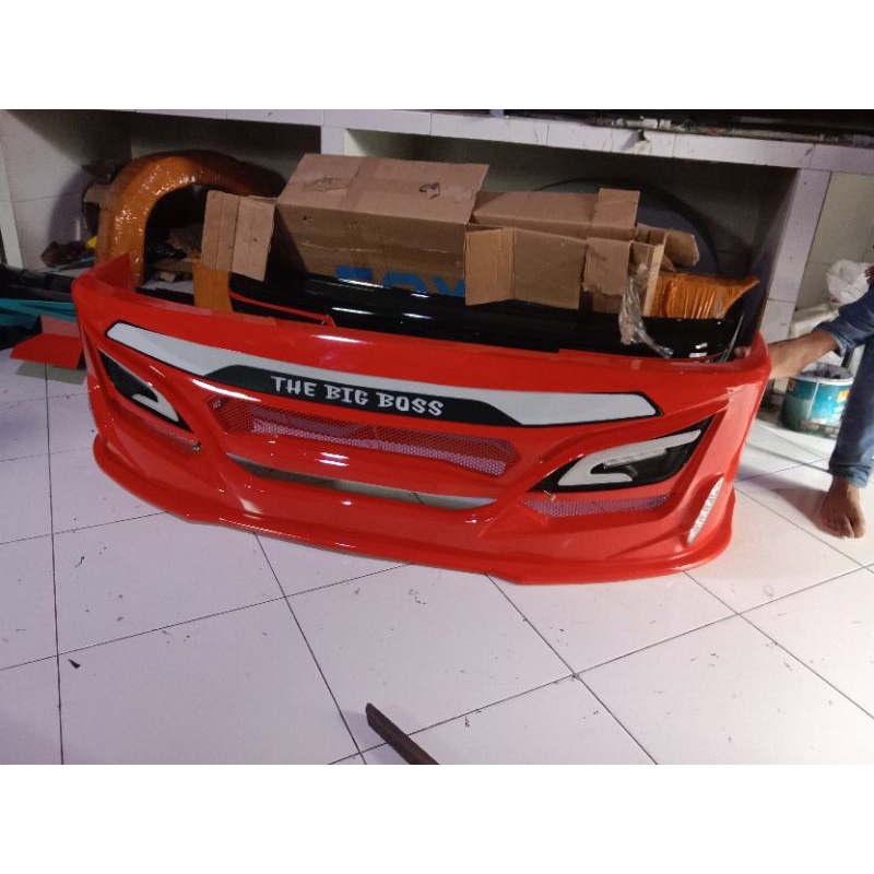 bemper custom. t120ss. futura. l300. new carry bahan plat besi