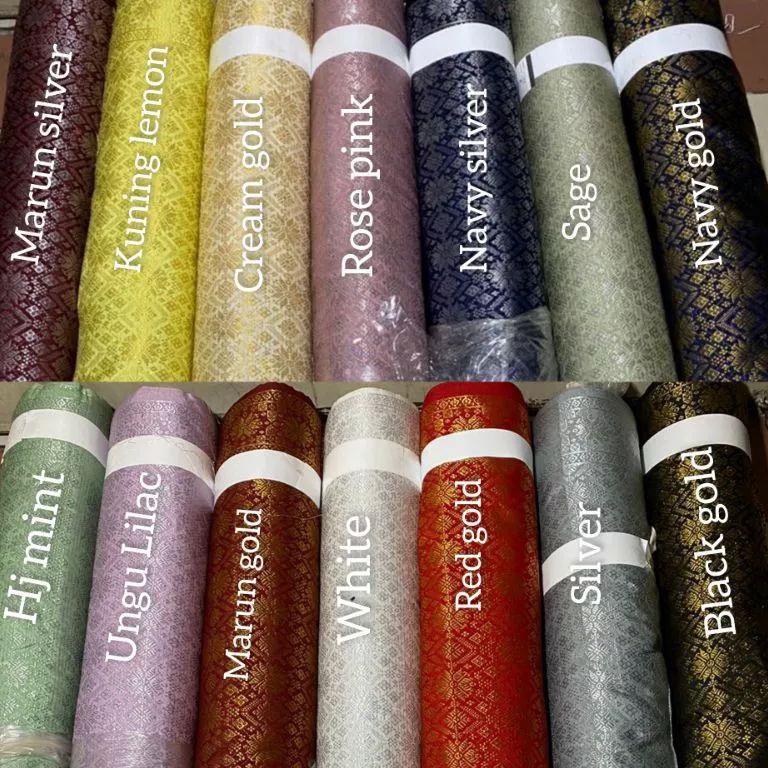 Harga Bersaing Songket Palembang songket meteran songket mesin Palembang