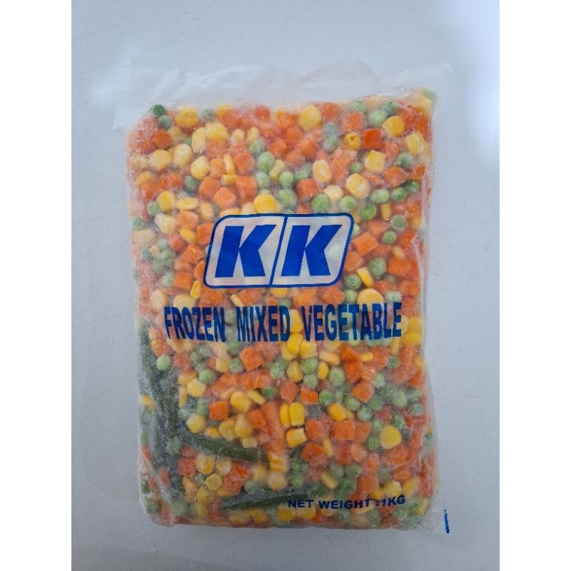 KK MIX VEGETABLES 4WAYS 1kg