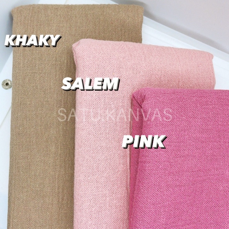 Terbaru Kain LINEN CRINKLE PREMIUM