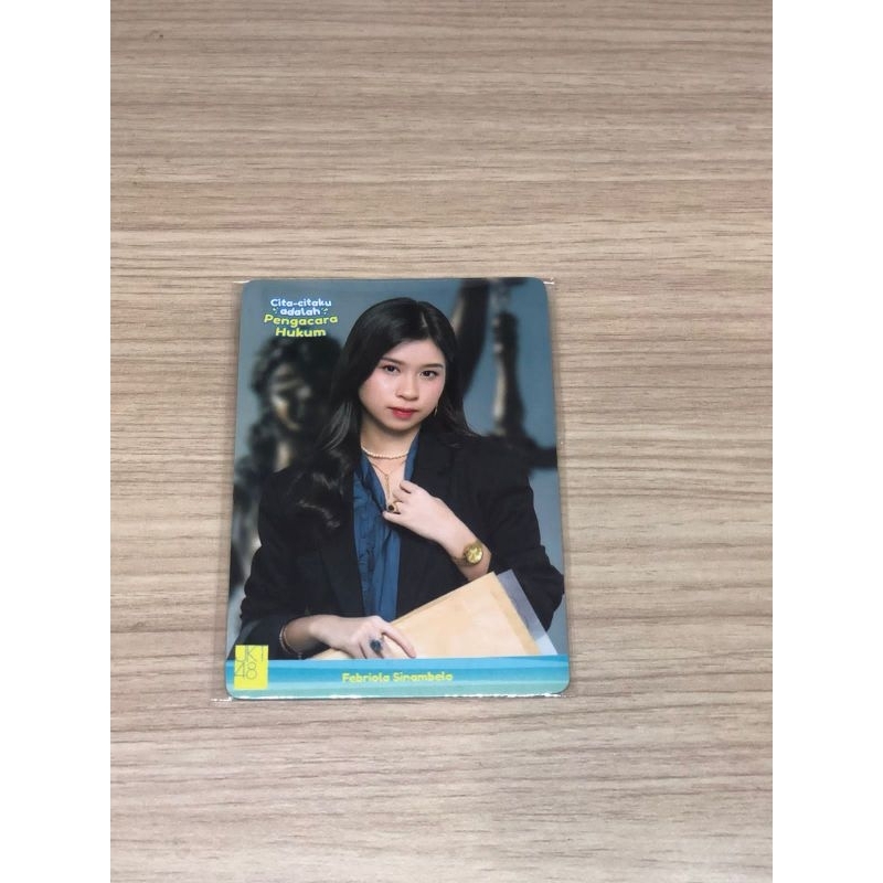 Photocard Jkt48 Cita-Cita Olla Official/Original 