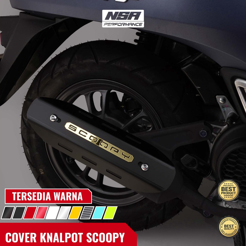 COVER KNALPOT SCOOPY TUTUP KNALPOT ALL HONDA SCOOPY COVER KNALPOT SCOOPY TAMENG KNALPOT SCOOPY