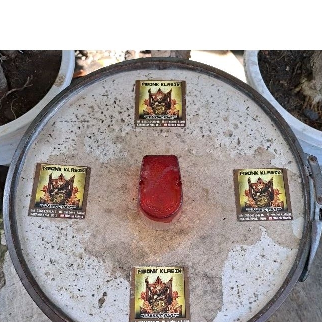 mika lampu stoplamp honda s90 castrol 64 65 lampu belakang s90 castrol