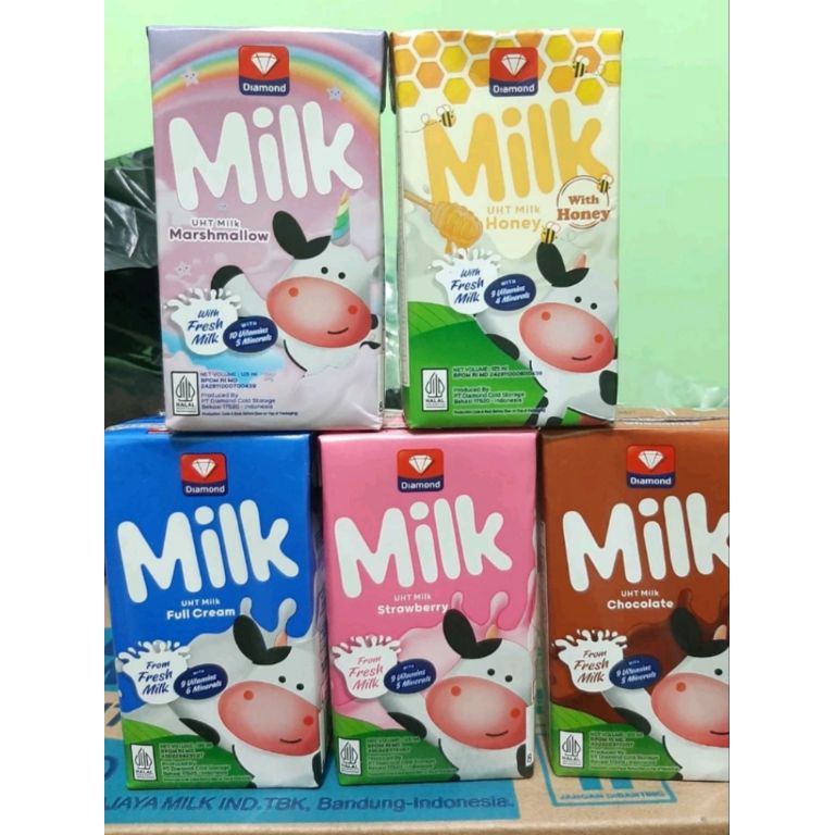 

Murah Lebay SUSU UHT 125 ML DIAMOND 1 DUS ISI 4