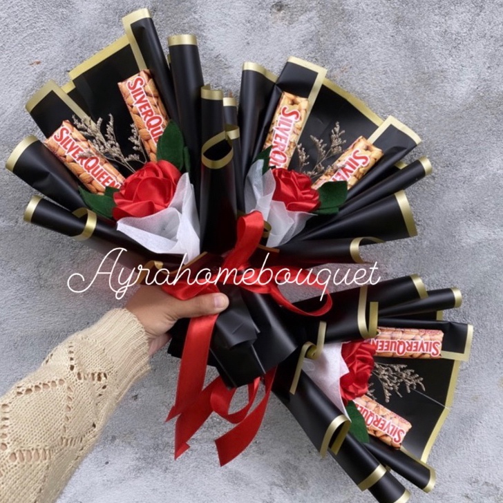

PROMO SALE SQ Bucket Buket Snack Coklat Silverqueen Hadiah Kado Valentine Wisuda Ulang Tahun Murah