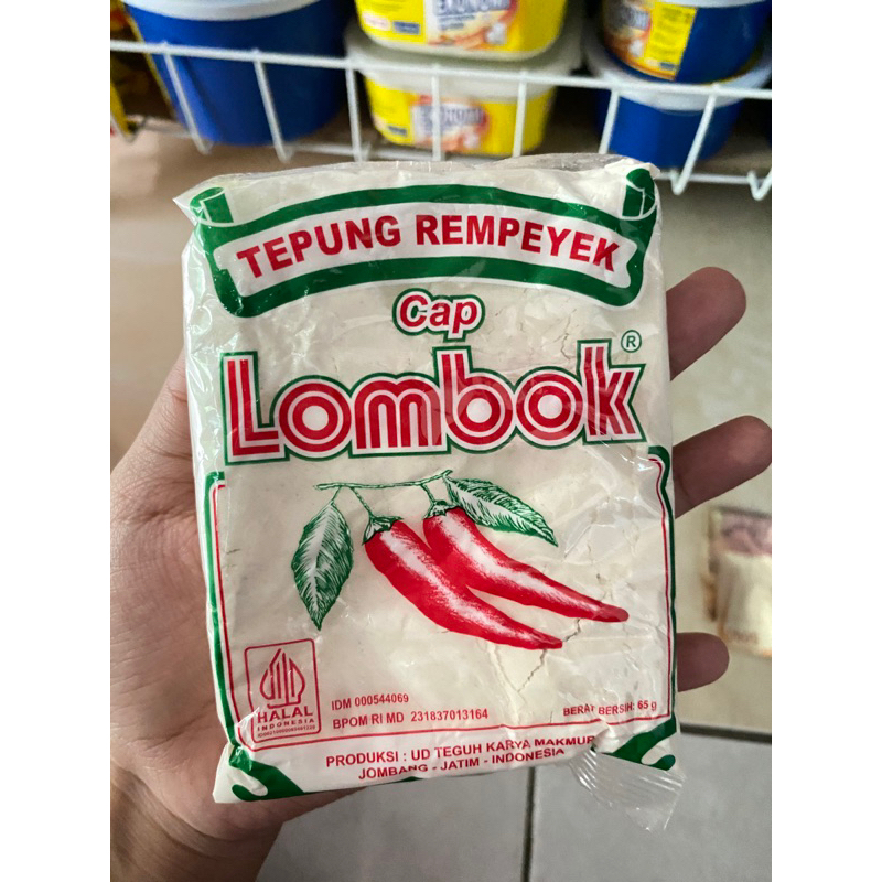 

Tepung rempeyek cap lombok isi 10pcs