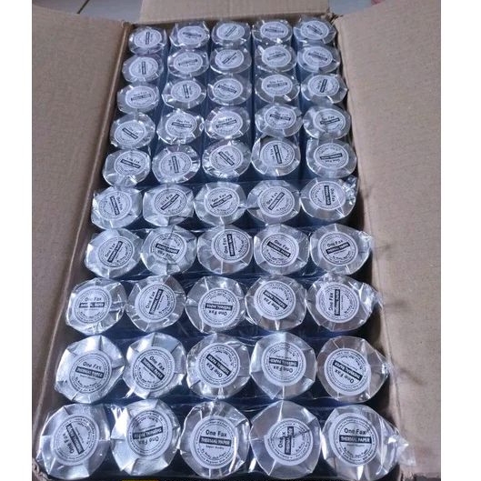 

kertas kasir thermal 58x40 harga per 100 roll