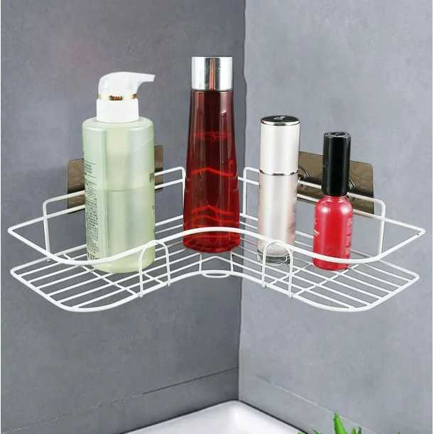 Rak Sudut Kamar Mandi Rak Sudut Segitiga Stainless Steel