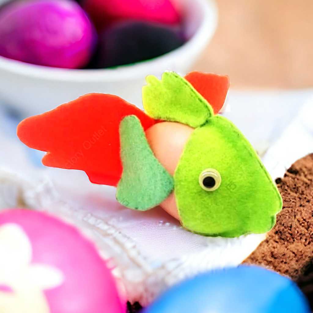 DIY Telur Paskah Ikan Mas Koki