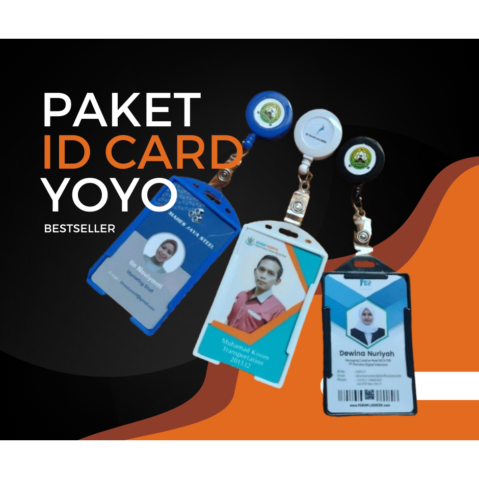 

PAKET LENGKAP ID CARD YOYO+ID CARD+CASE PLASTIK