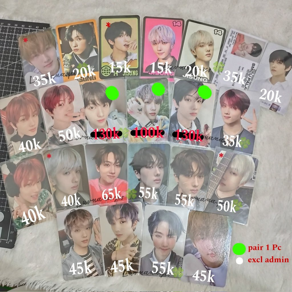 WTS WTT AAB NCT JISUNG OFFICIAL