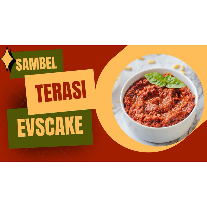 

Adanama x Evscake Sambel Terasi 150 gram