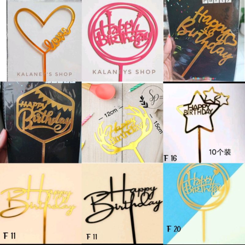 

Topper Happy Birthday