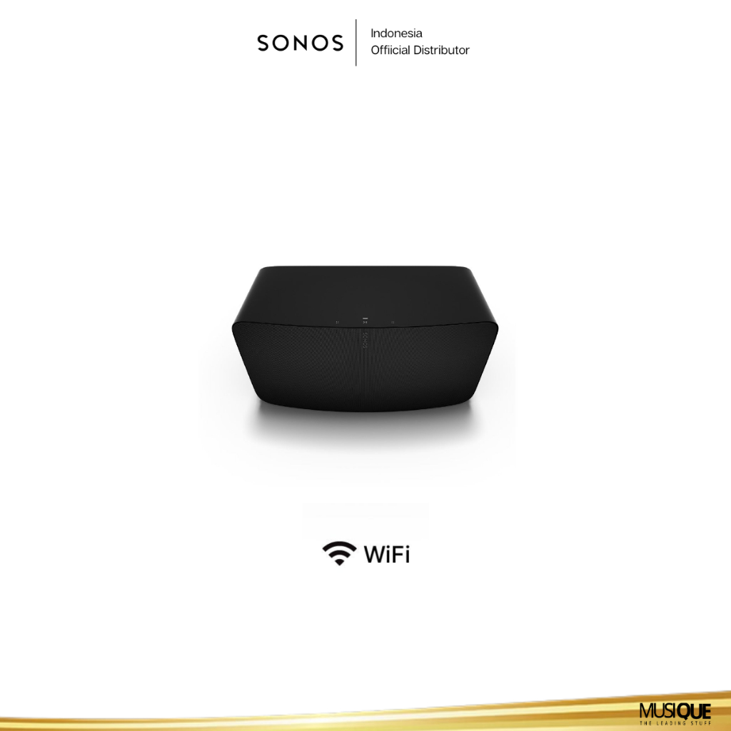 Sonos FIVE Wireless Speaker Hi-Fi System - Black