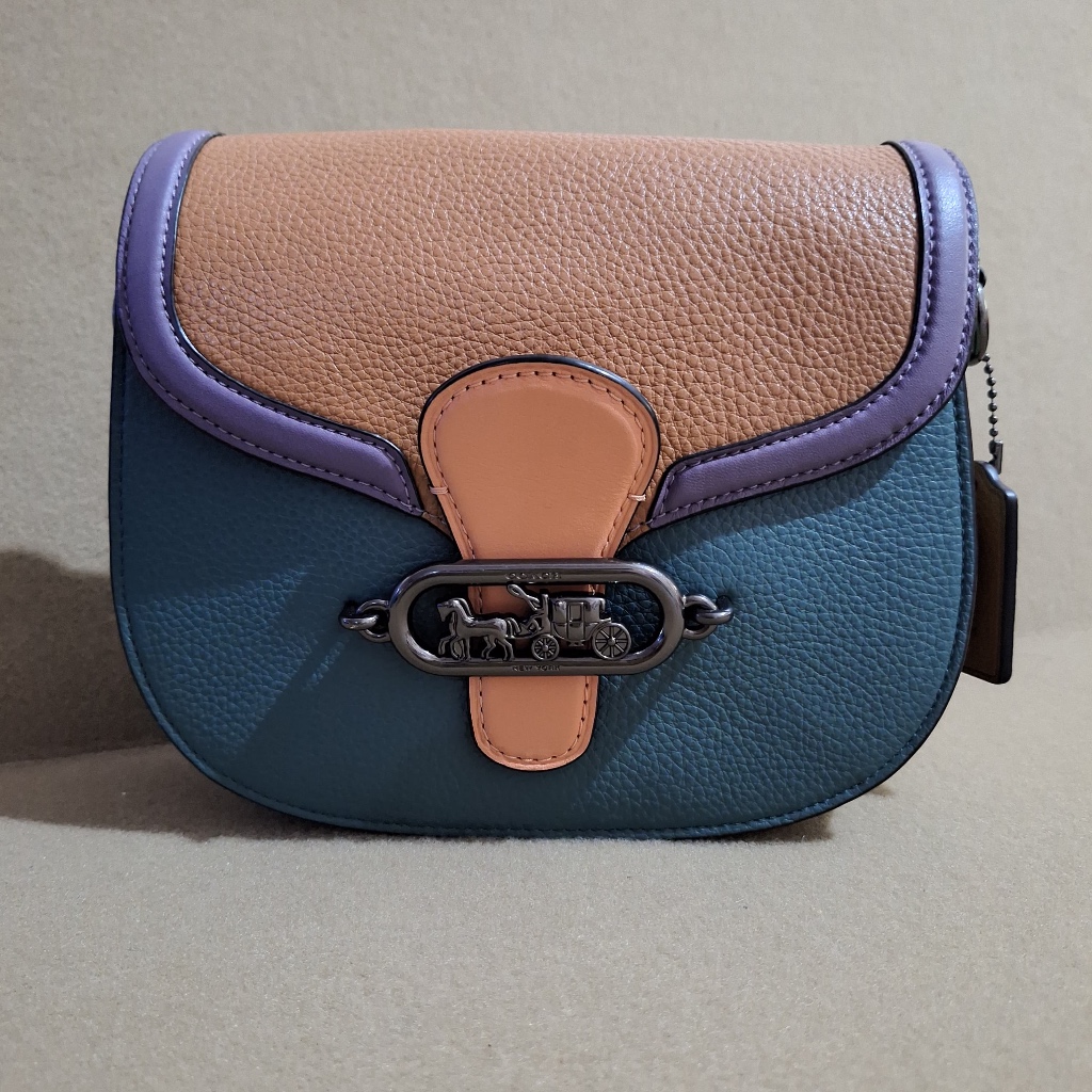 Coach jade sadle bag #authentic#ori