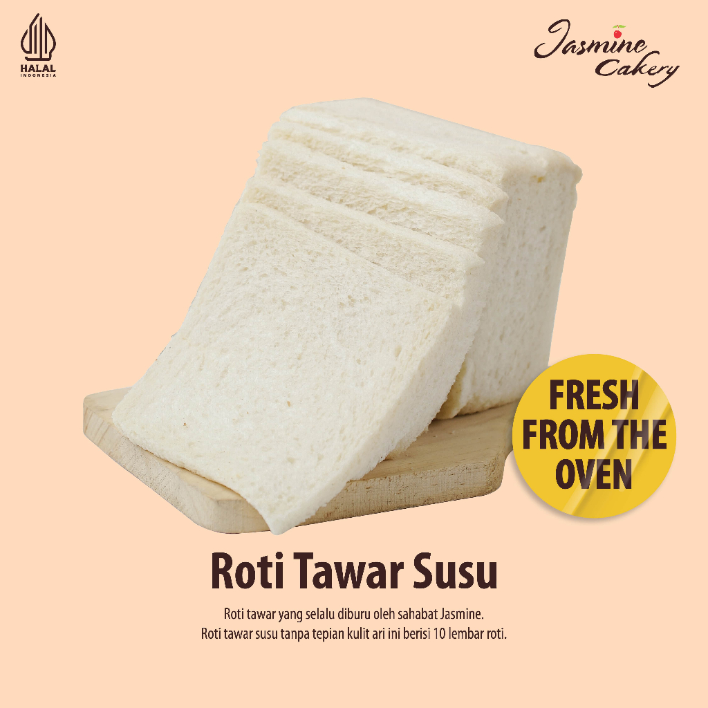 

Roti Tawar Susu / Tanpa Pengawet