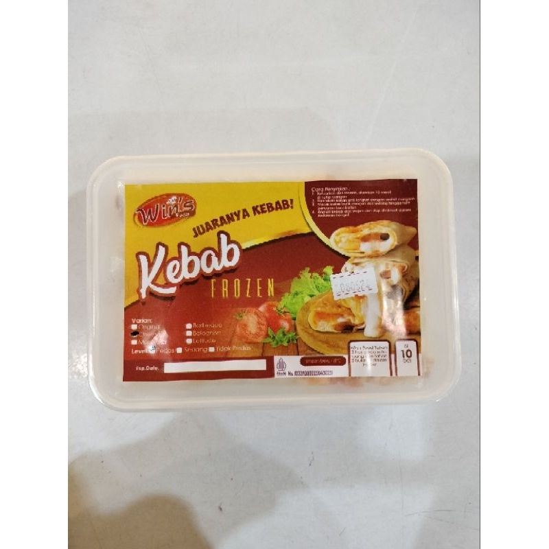 

WINS KEBAB CHEESE ISI 10 PCS