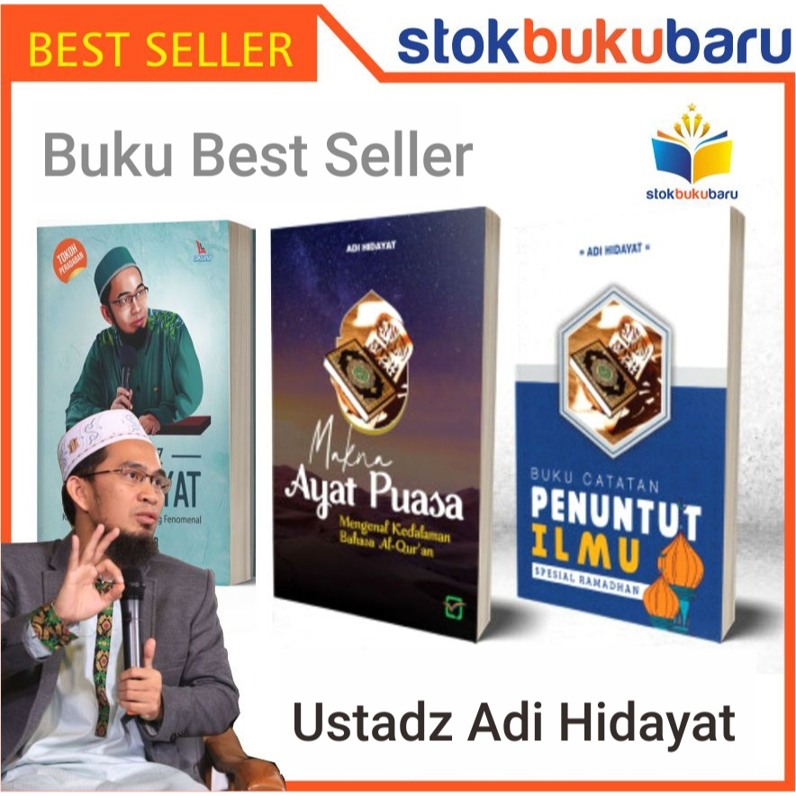 Buku Ustadz Adi Hidayat BEST SELLER