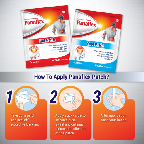 Panadol Panaflex Hot Patch & Cool Patch