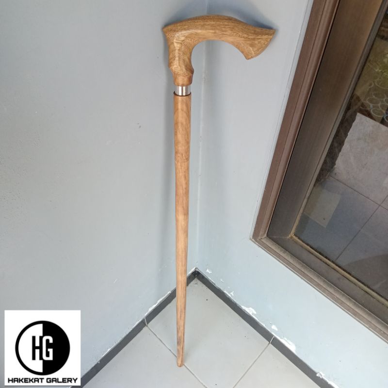 tongkat jalan kayu bidara motif premium h436