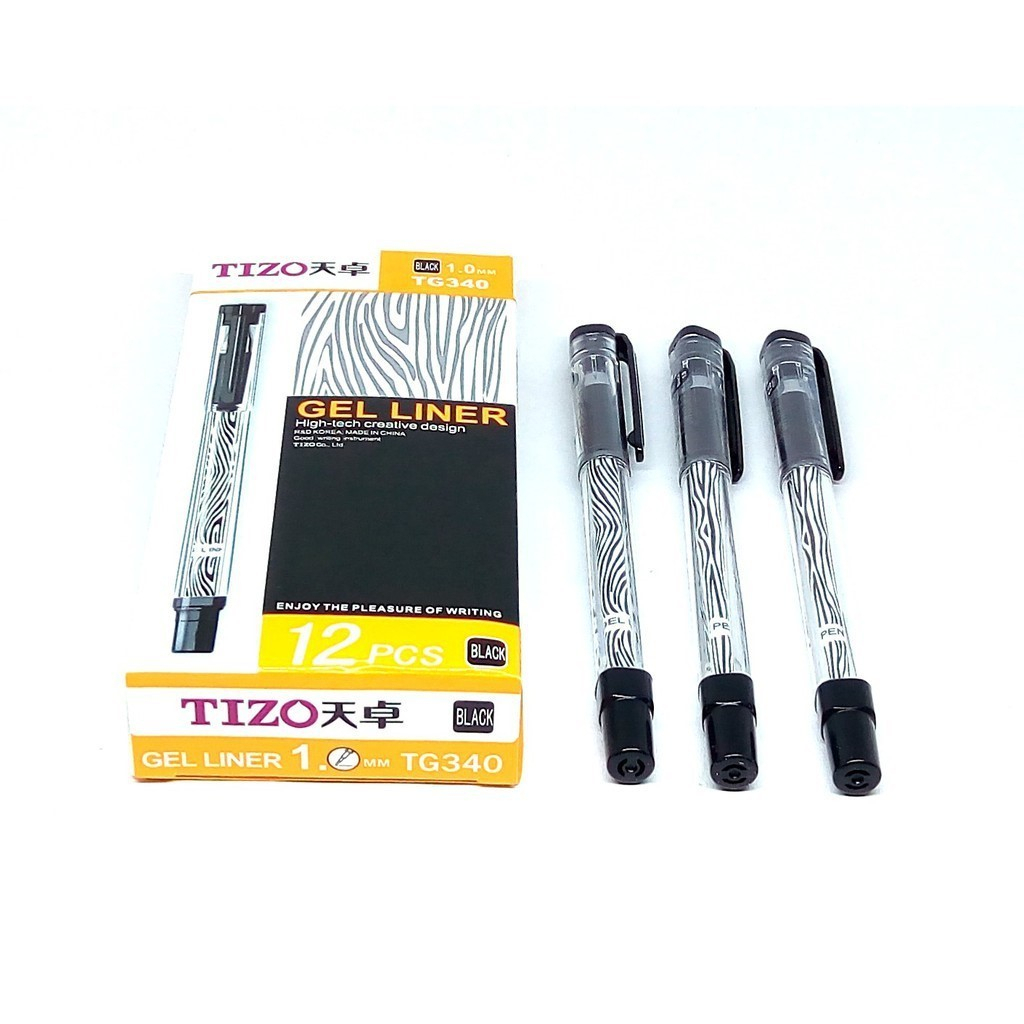 

BOLPOIN / BALLPOINT / PULPEN GEL / PEN GEL / PEN TIZO TG340 HITAM