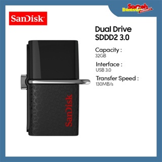 FLASHDISK + OTG SANDISK 32GB