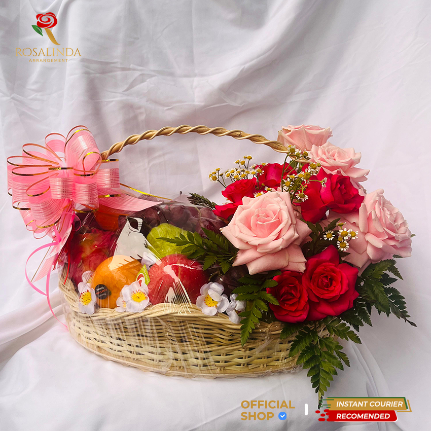 

Hampers Buah Segar Premium mix Fresh Flower