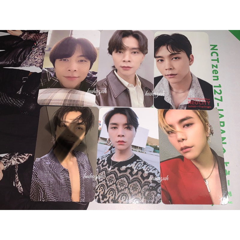JOHNNY NCT127 PHOTOCARD TAKE ALL MUMO JAPAN DORA