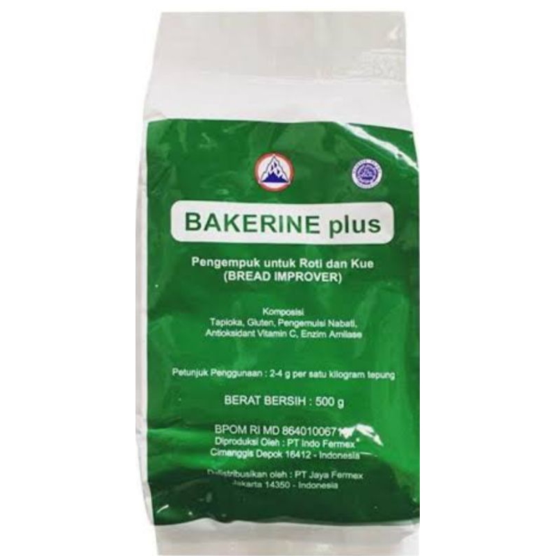 

bakerine plus pengempuk kue