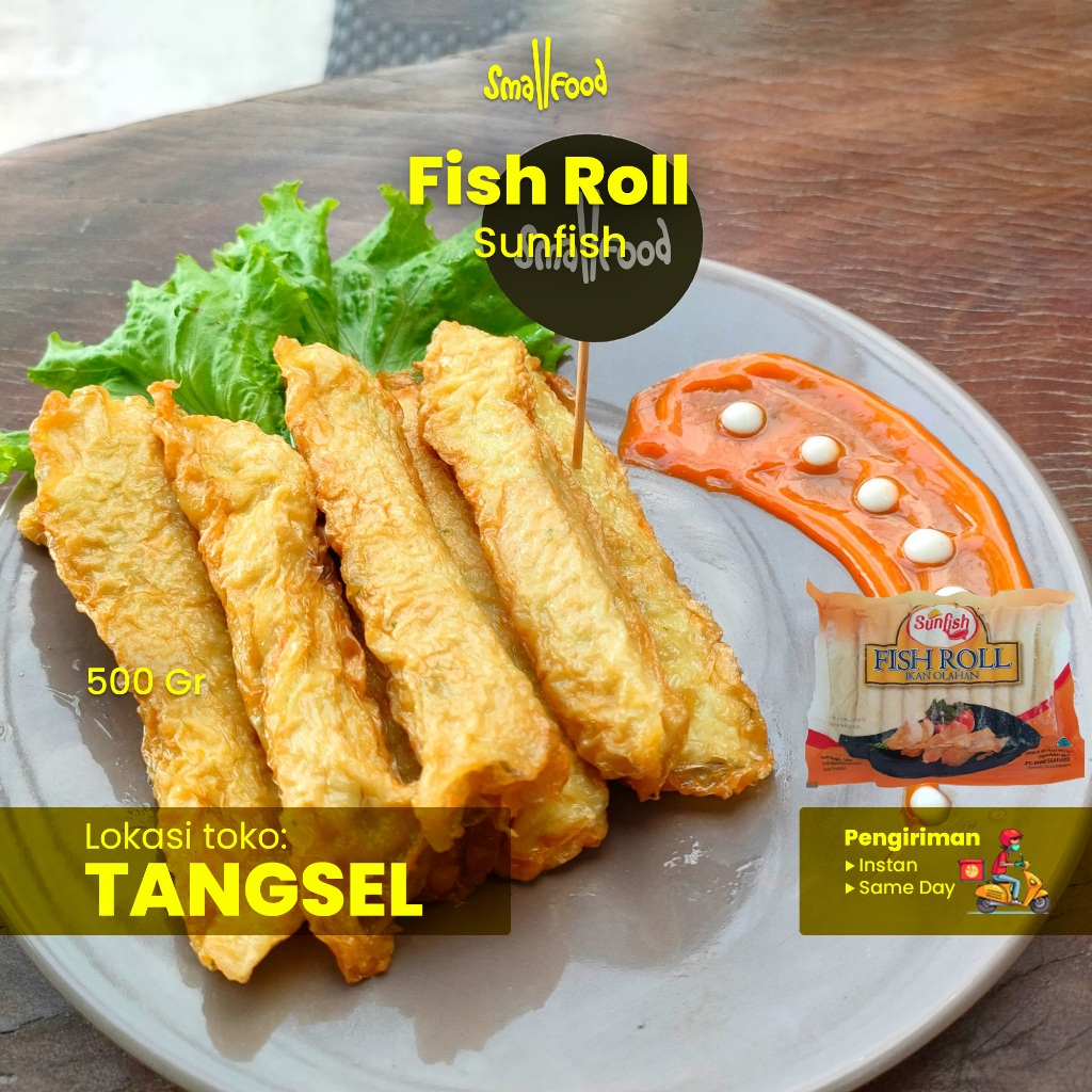 

Sunfish Fish Roll 500gr / Fish Roll Original / Smallfood Frozen Food