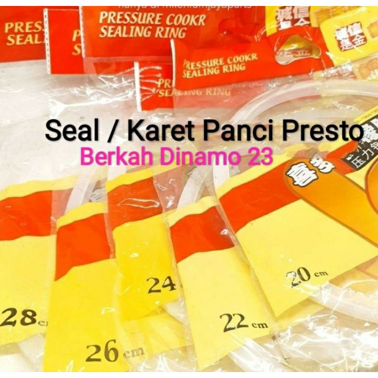 Ready Stock JiQ Karet Panci Presto Vicenza 3 Liter 4 Liter 5 Liter 8 Liter 1 Liter 12 Liter 12 Liter