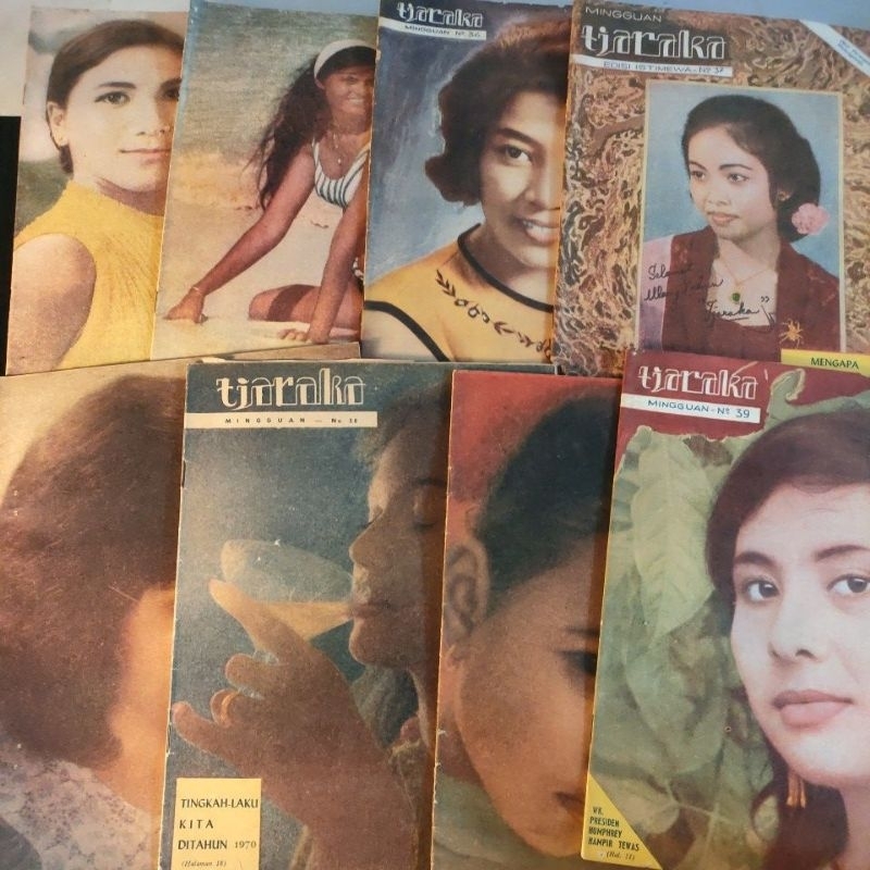 Majalah Lawas Mingguan Tjaraka Majalah Jadul Caraka 1970s