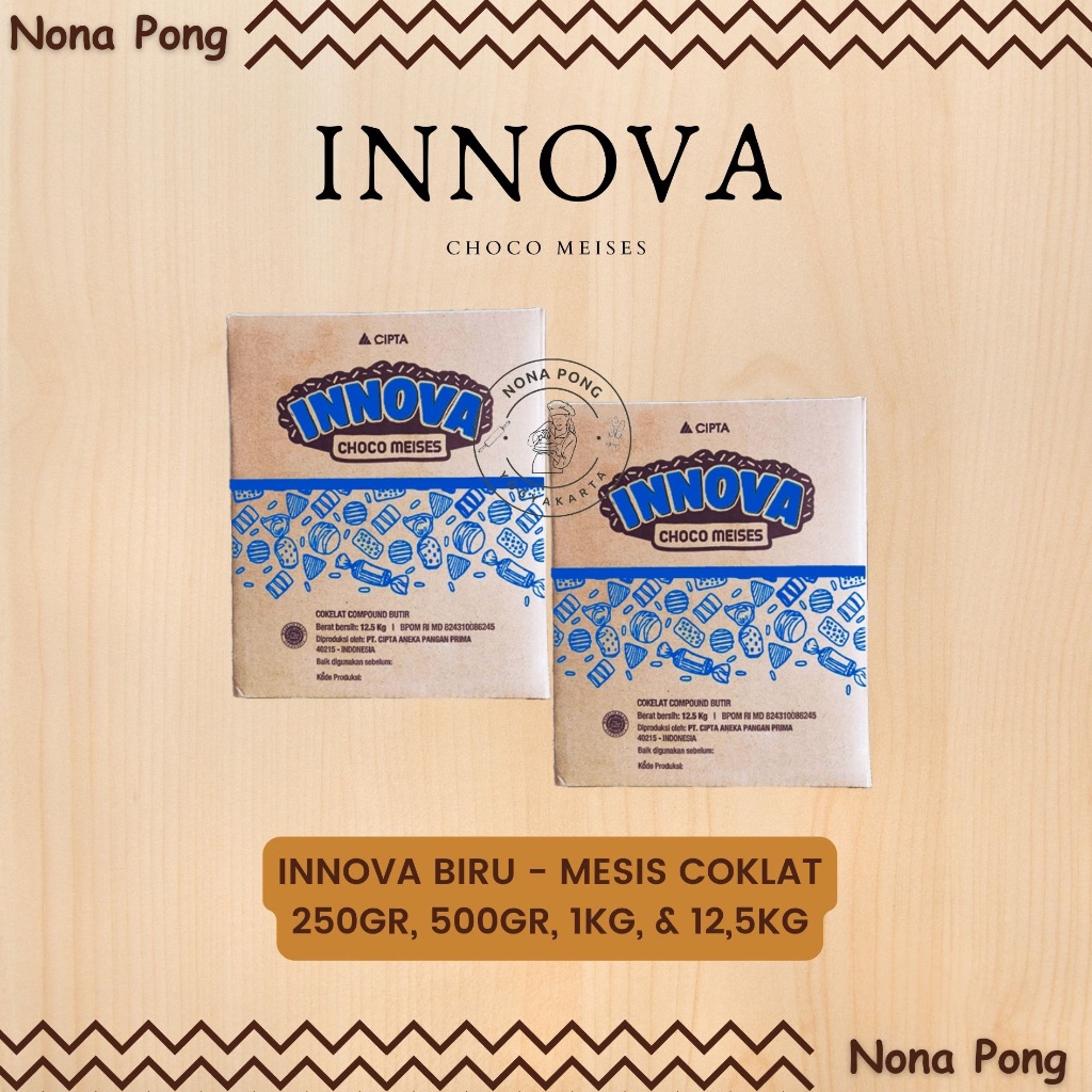 

Mesis coklat | innova biru | coklat tabur | 250gr