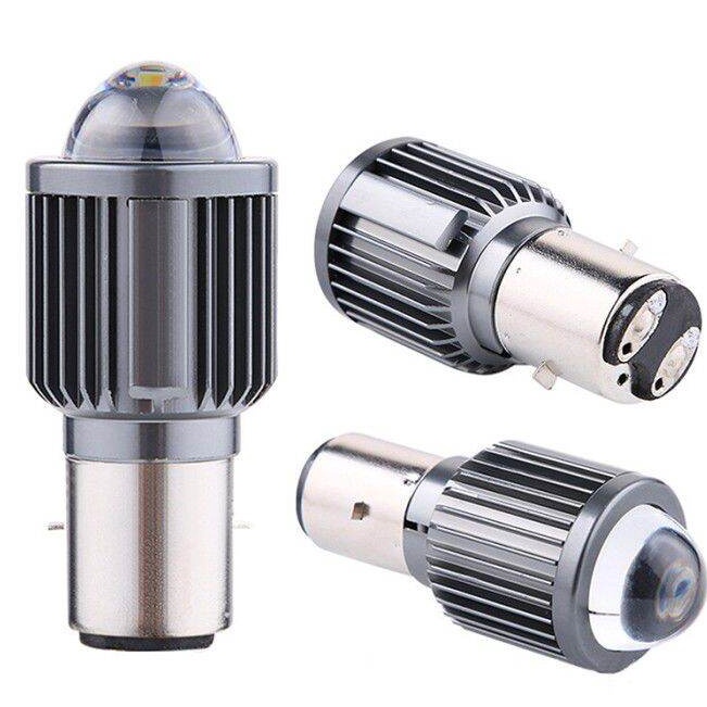 Lampu LED Laser D2 BA2D Vespa Thunder 12 Volt 2 Warna 12V