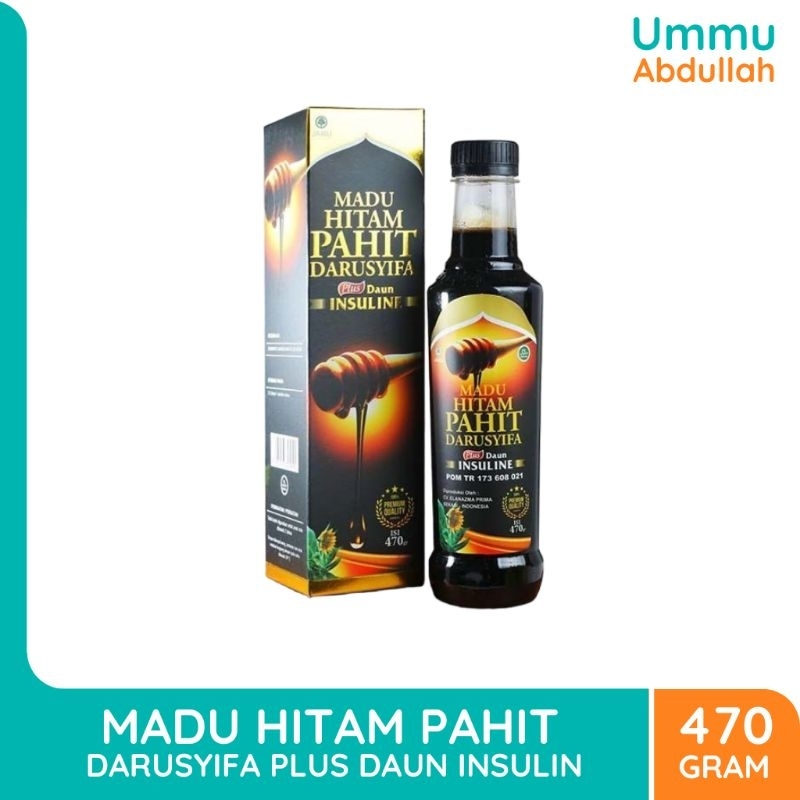 

MADU HITAM PAHIT DARUSYIFA - Bantu Turunkan Kolesterol EXP 2026